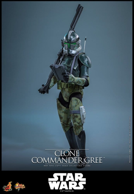 Star Wars Movie Masterpiece Action Figure 1/6 Clone Commander Gree 30 cm 7