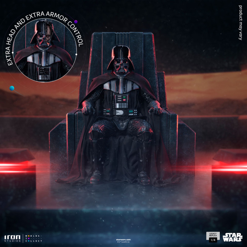Star Wars Legacy Replica Statue 1/4 Darth Vader on Throne 48 cm 13