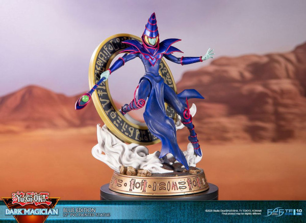 Yu-Gi-Oh! PVC Statue Dark Magician Blue Version 29 cm 2