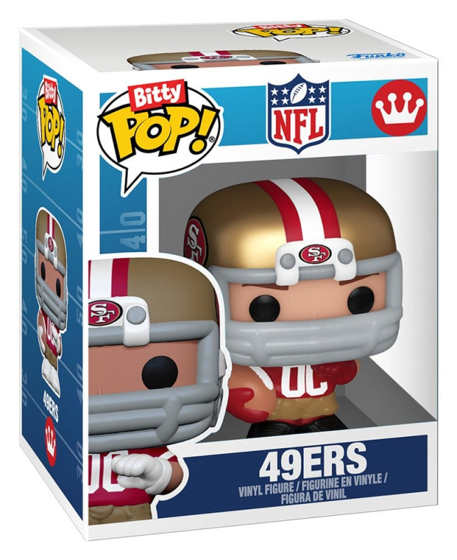 NFL Bitty POP! Helmets Vinyl Figures NFC Series 1 Assortment (12) 3
