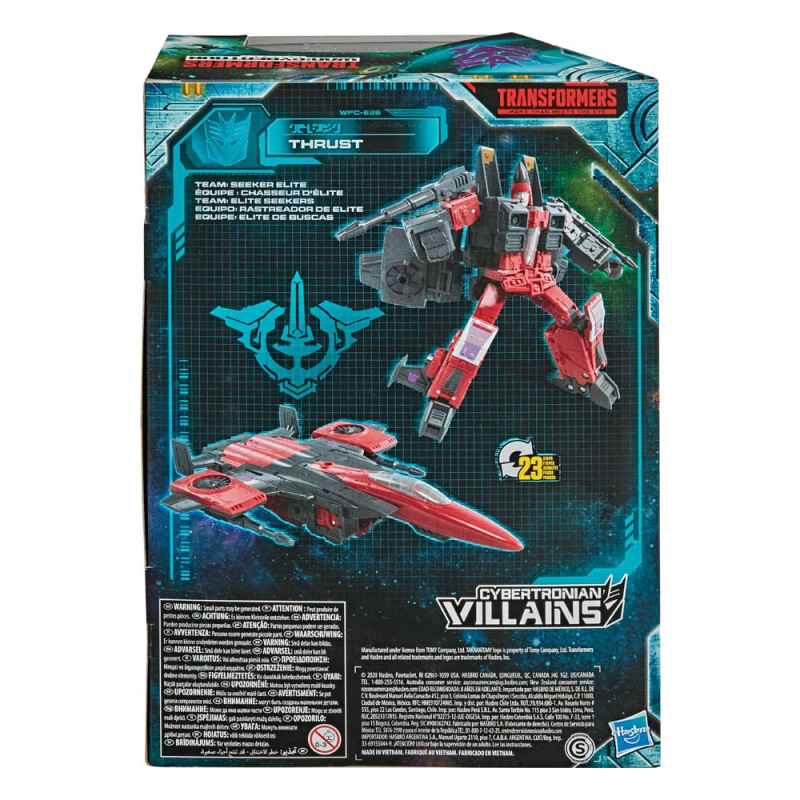 Transformers Generations War for Cybertron: Earthrise Voyager Class Action Figure Thrust 18 cm 3