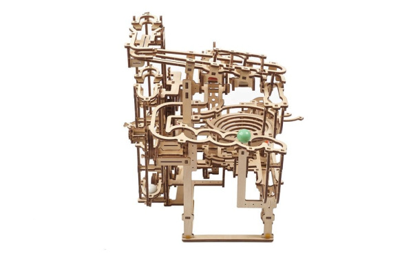 Ugears 3D Wooden Puzzle Marble Run Stepped Hoist 7