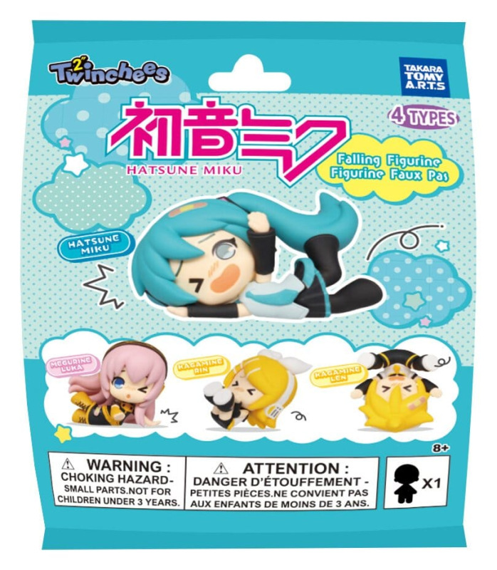 Hatsune Miku Twinchees Mini Figures Falling Figures 5 cm Blind Pack Display (24) 4