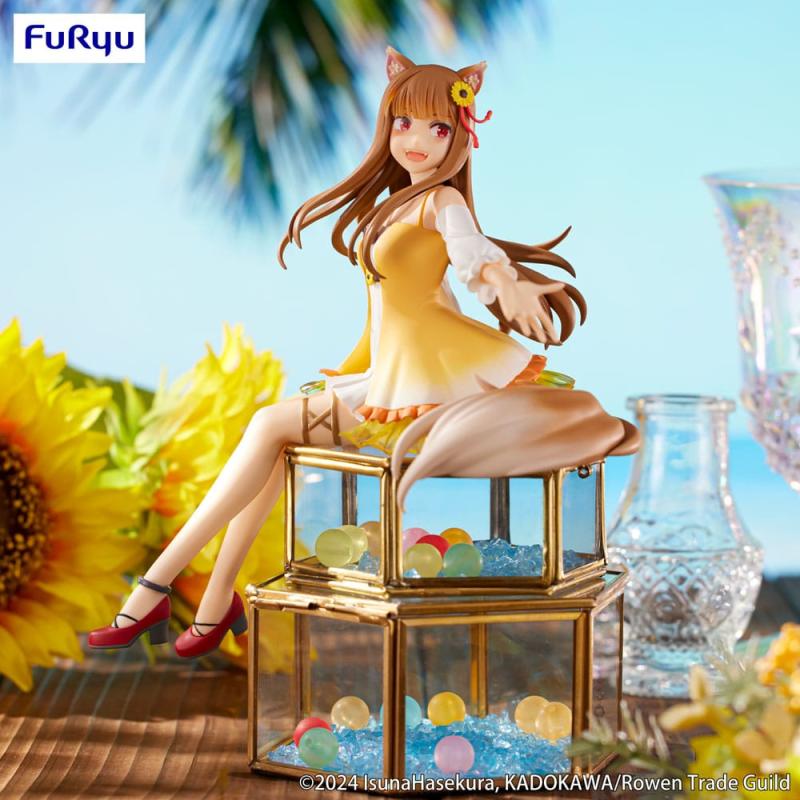 Spice and Wolf Noodle Stopper PVC Statue Holo Sunflower Dress Ver. 17 cm 1