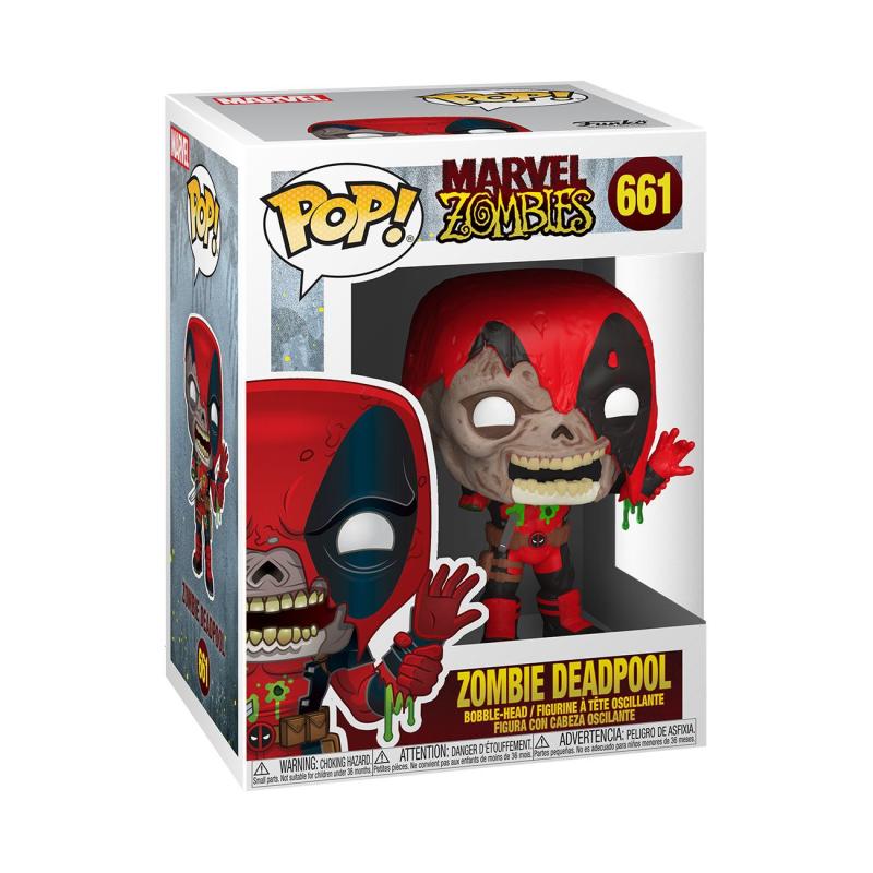 Marvel POP! Vinyl Figure Zombie Deadpool 9 cm 1