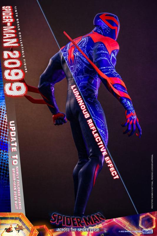 Spider-Man: Across the Spider-Verse Movie Masterpiece Action Figure 1/6 Spider-Man 2099 33 cm 2