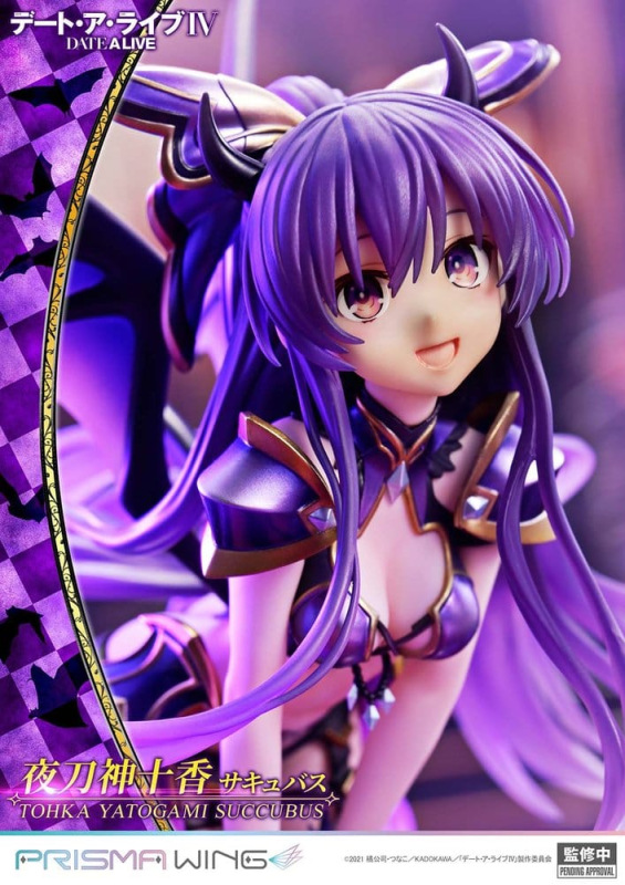 Date A Live Prisma Wing PVC Statue 1/7 Tohka Yatogami succubus 25 cm 3