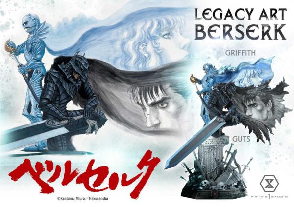 Berserk: Guts 1/6 Legacy Art Kentaro Miura Statue - Prime 1 Studio