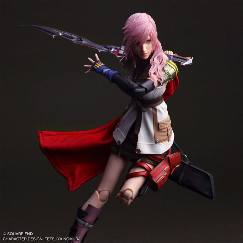 Final Fantasy XIII Play Arts Shin Action Figure Lightning 26 cm 1