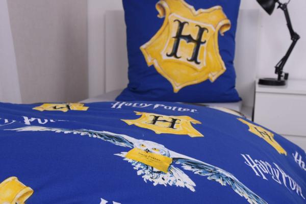 Harry Potter Duvet Set Blue 135 x 200 cm / 80 x 80 cm 4