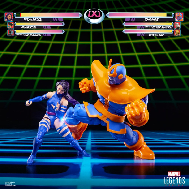 Marvel Legends Gamerverse Action Figure 2-Pack Psylocke vs. Thanos 15 cm 3