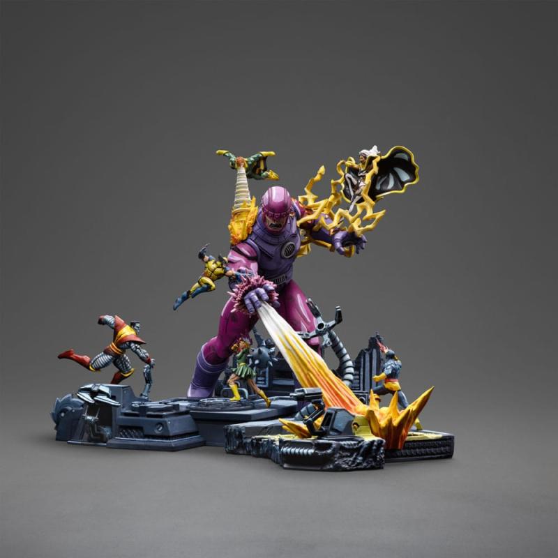 Marvel Demi Art Scale Statue 1/20 X-Men Danger Room Diorama A (Comics Color Variant) 42 cm 2