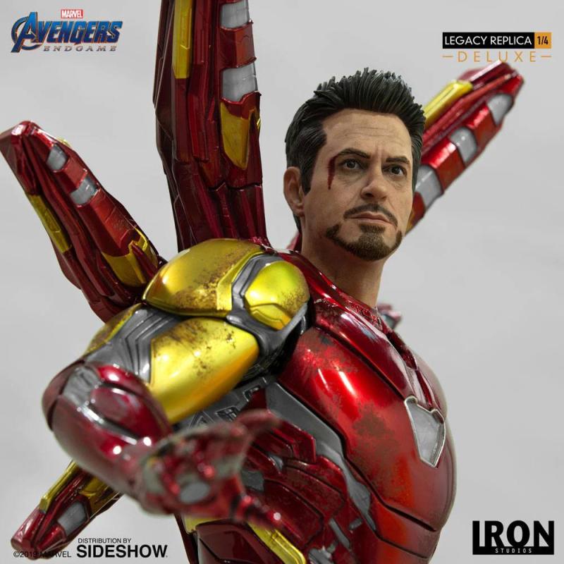 Avengers: Endgame Legacy Replica Statue 1/4 Iron Man Mark LXXXV Deluxe Version 84 cm