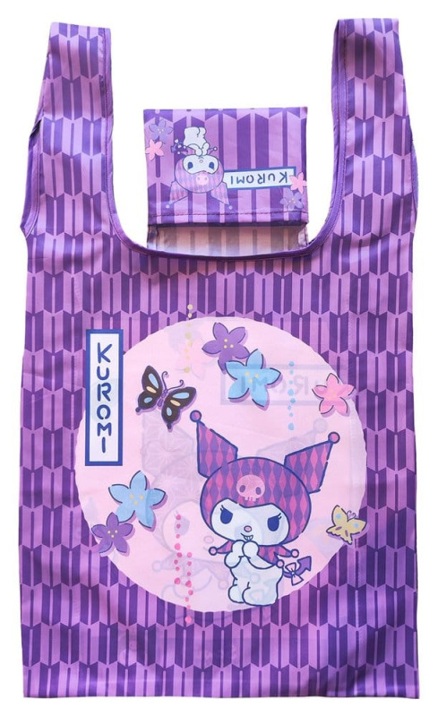 Sanrio Tote Bag Kuromi Japanese Foldable 1