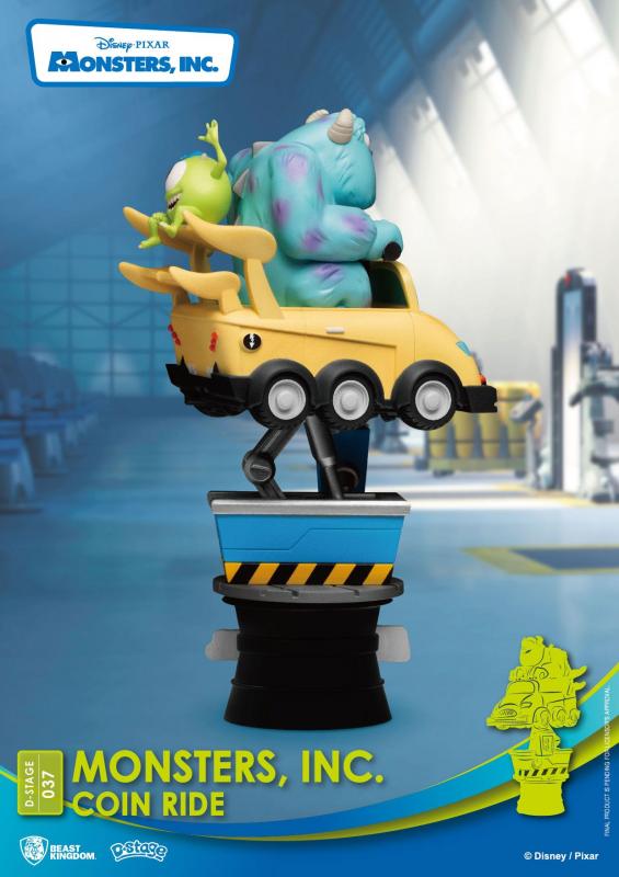 Disney Coin Ride: Monsters Inc. - D-Stage PVC Diorama 16 cm - Beast Kingdom