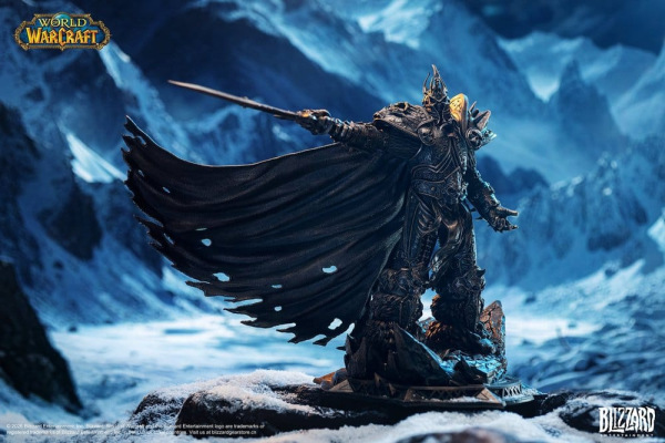 World of Warcraft Statue 1/10 The Lich King (Bronze-Colored Edition) 27 cm 9
