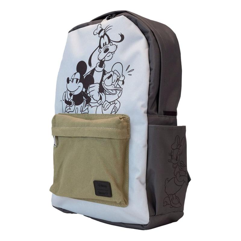 IT by Loungefly Full-Size Nylon Backpack Mickey and Friends Canvas 1