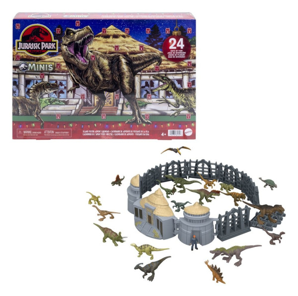Jurassic Park Minis Advent Calendar Island Visitor 2