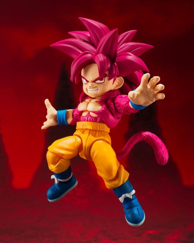 Dragon Ball Daima S.H.Figuarts Action Figure Super Saiyan Level 3 Vegeta (mini) 8 cm 3