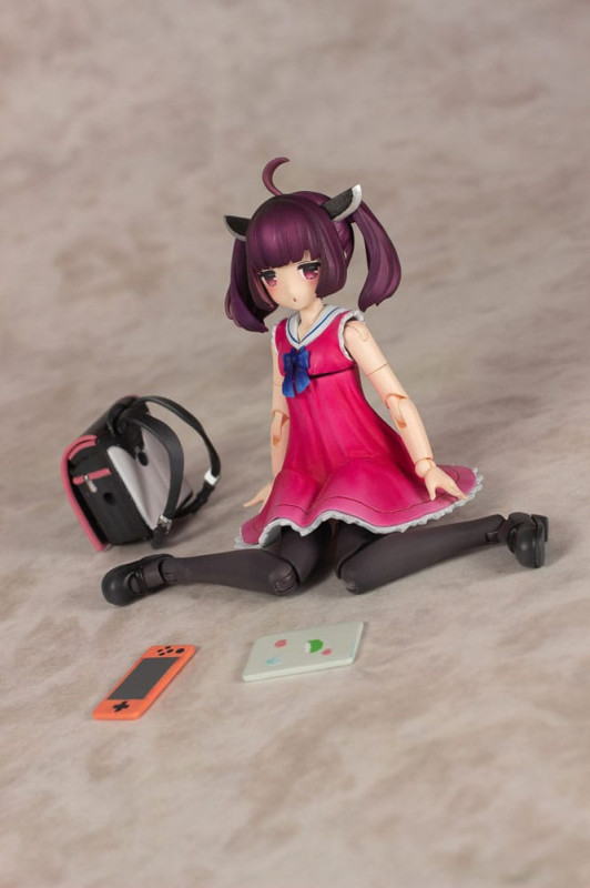 Tohoku Zunko Plastic Model Kit 1/12 Plafia Tohoku Kiritan Mini Figure Set 12 cm 4