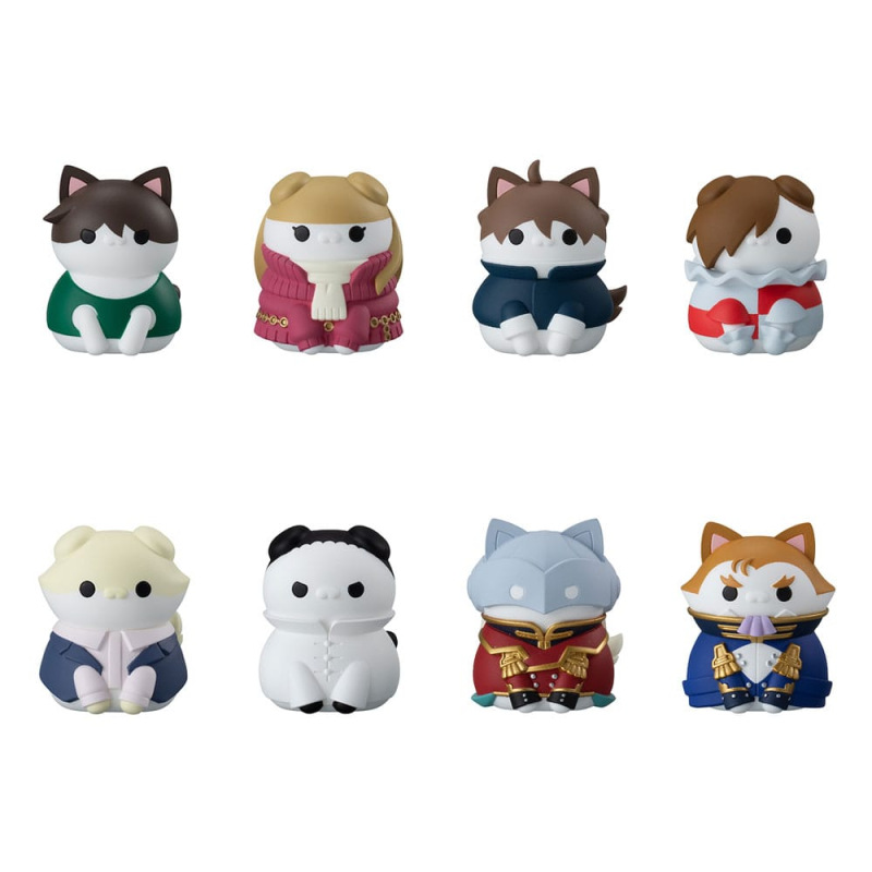 Mobile Suit Gundam Mega Cat Project New Mobile Report Gundam Wing Nyandam Trading Figure Cats Transf