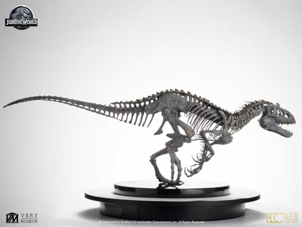 Jurassic World ECC Elite Creature Line Statue 1/12 Indominus Rex Skeleton Bronze 35 cm 5