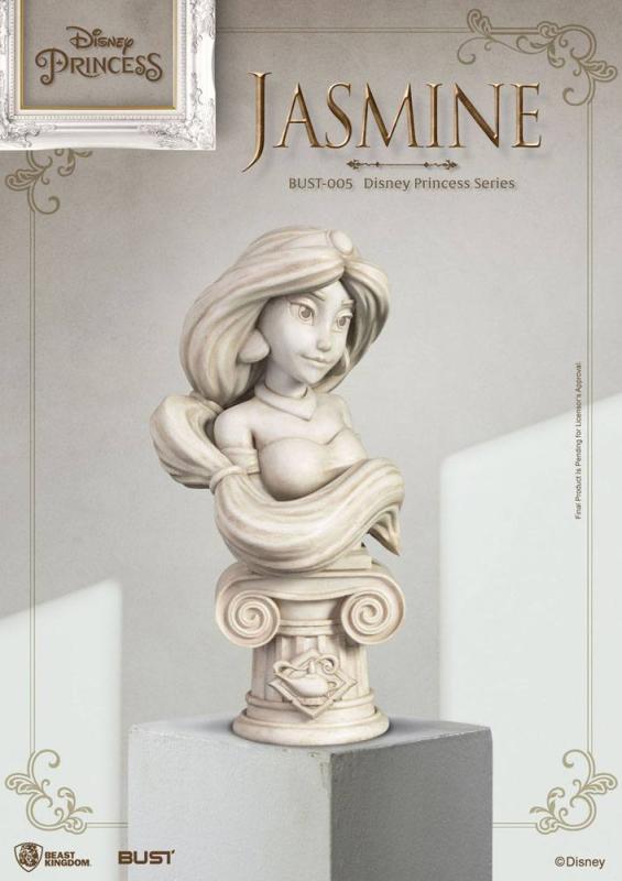 Disney: Jasmine 15 cm Princess Series PVC Bust - Beast Kingdom Toys