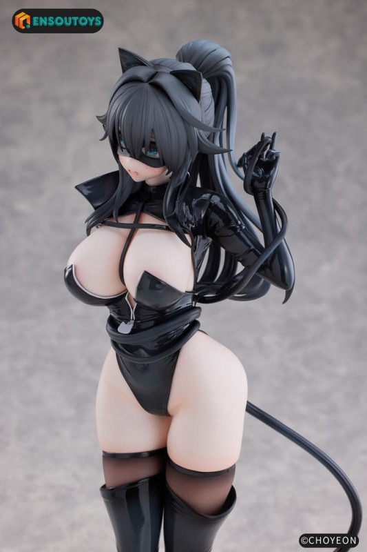 K Pring Original Character Statue 1/6 Cat Woman Happy-chan 27 cm 5