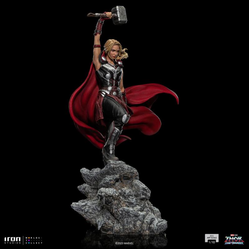 Thor Love and Thunder: Mighty Thor Jane Foster 1/10 BDS Art Scale Statue - Iron Studios