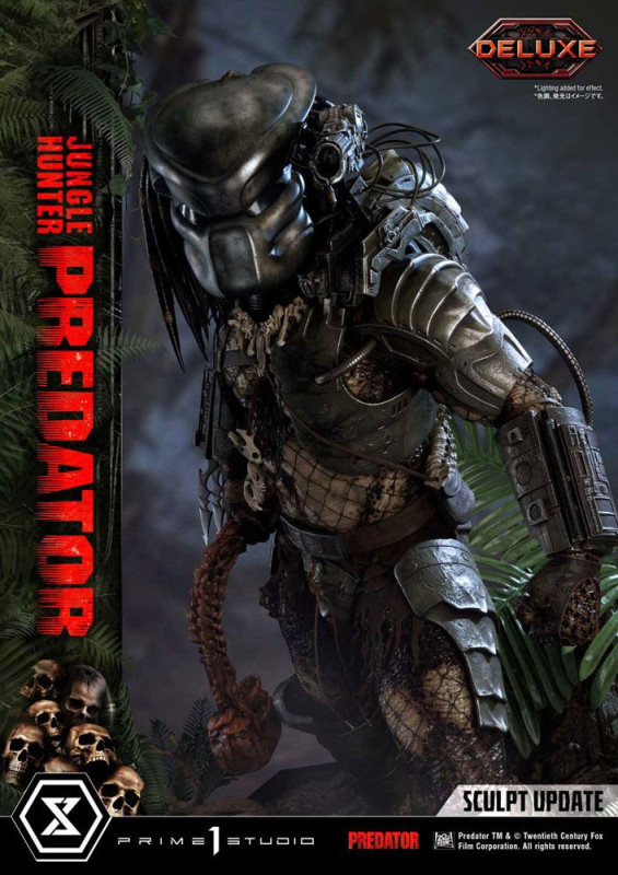 Predator Museum Masterline Statue 1/3 Jungle Hunter Predator Deluxe Bonus Version 90 cm 3