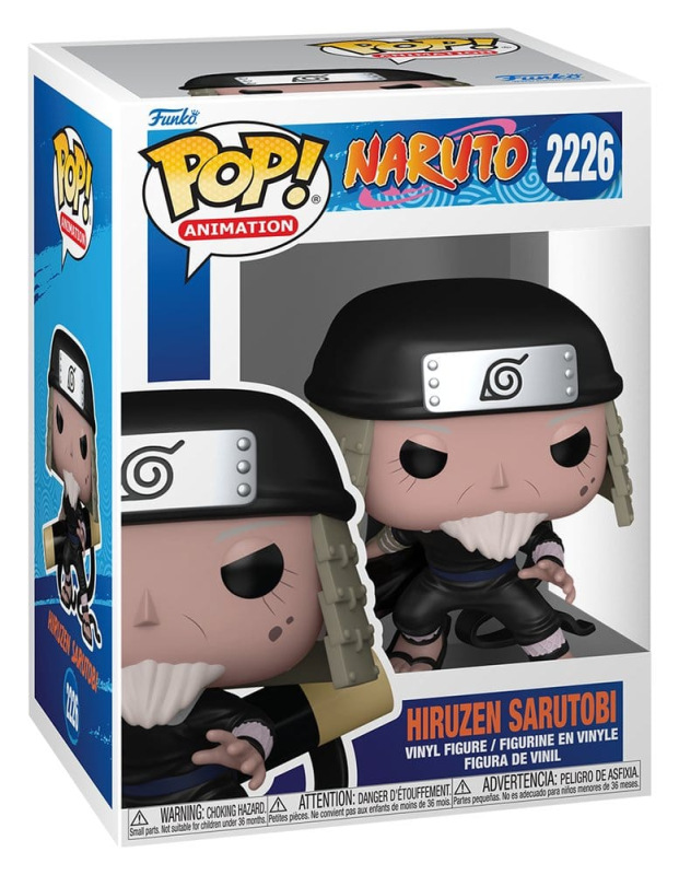 Naruto Classic POP! Animation Vinyl Figure Hiruzen 9 cm 1