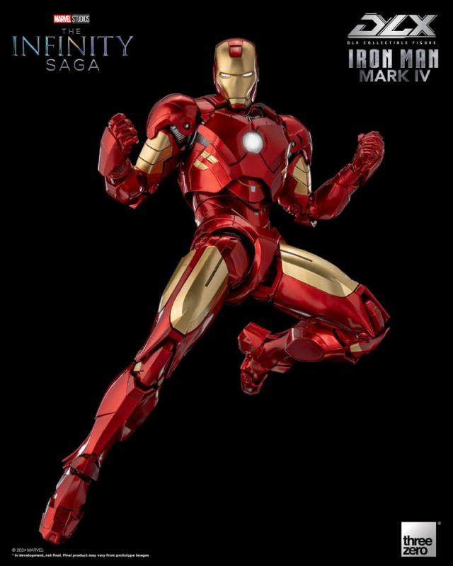 Infinity Saga DLX Action Figure 1/12 Iron Man Mark 4 17 cm