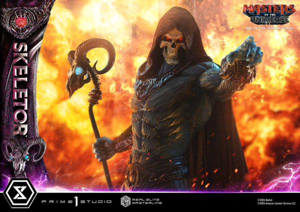 Masters of the Universe (2026 Film) Real Elite Masterline Series Statue 1/3 Skeletor Bonus Version 9 6