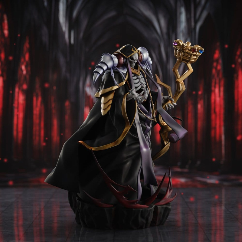Overlord PVC Figure Ainz Ooal Gown 10th Anniversary so-bin Ver. 34 cm 7