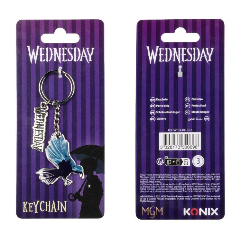 Wednesday Keychain Crow