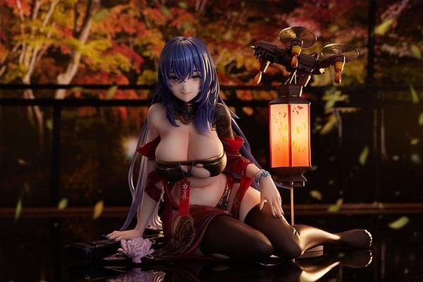 Girls Frontline PVC Statue 1/6 DP-12: Echeveria Lantern Crimson 13 cm