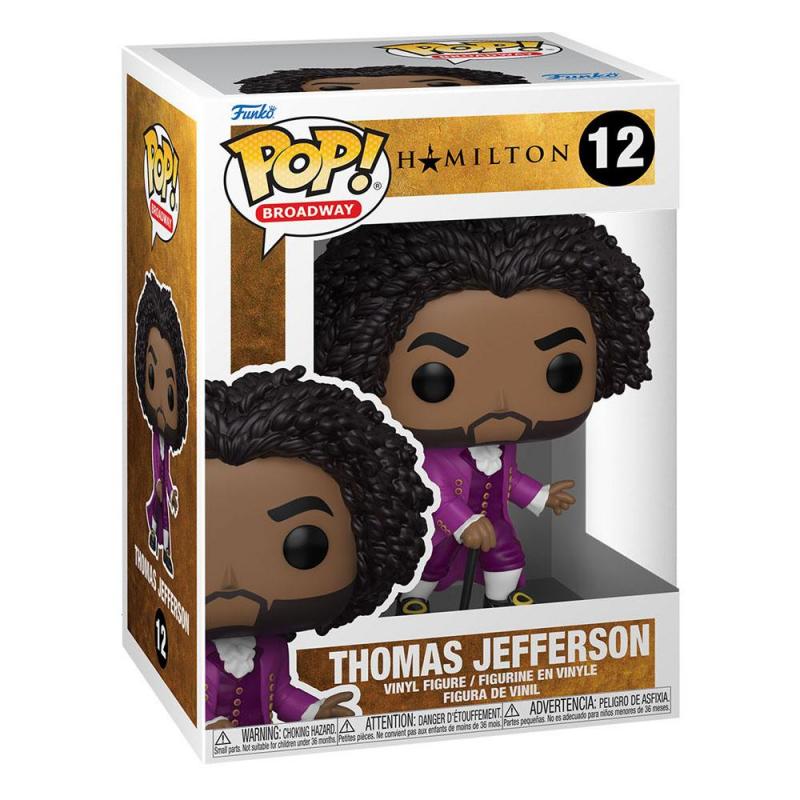 Hamilton: Thomas Jefferson 9 cm POP! Broadway Vinyl Figure - Funko