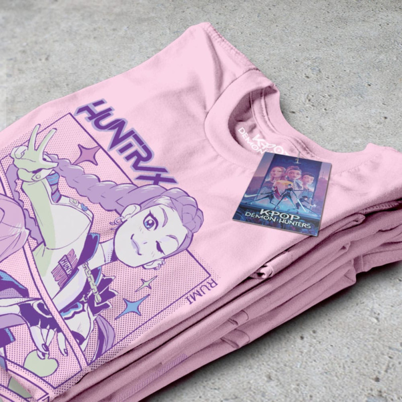 KPop Demon Hunters T-Shirt Huntrix Size S 1