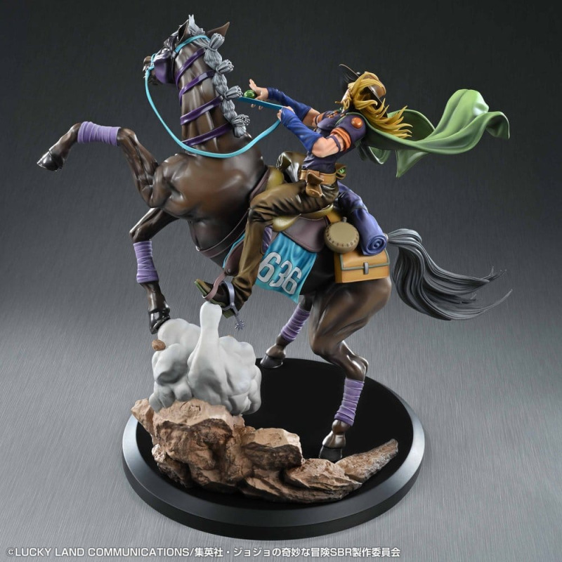 JoJo's Bizarre Adventure: Steel Ball Run Figure Gyro Zeppeli & Valkyrie 31 cm 10