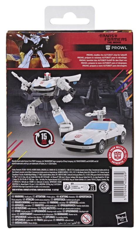 The Transformers: The Movie Studio Series Deluxe Class Action Figure Prowl 13 cm 1