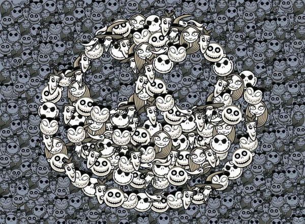 The Nightmare Before Christmas Challenge Jigsaw Puzzle King of Fright (500 pieces) 1