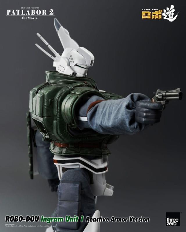 Patlabor 2: The Movie Robo-Dou Action Figure Ingram Unit 1 Reactive Armor Version 23 cm