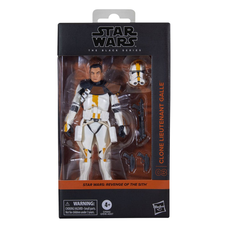 Star Wars Episode III Black Series Action Figure Clone Lieutenant Galle 15 cm 1