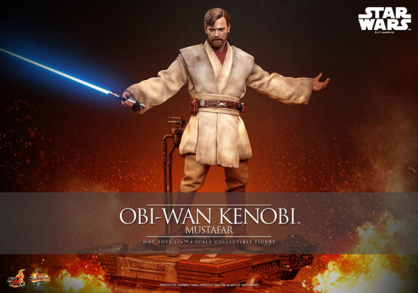 Star Wars: Episode III - Revenge of the Sith Movie Masterpiece Action Figure 1/6 Obi-Wan Kenobi (Mus 1