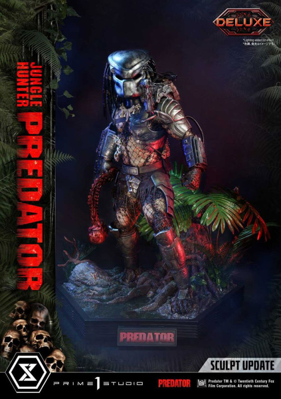Predator Museum Masterline Statue 1/3 Jungle Hunter Predator Deluxe Bonus Version 90 cm 2