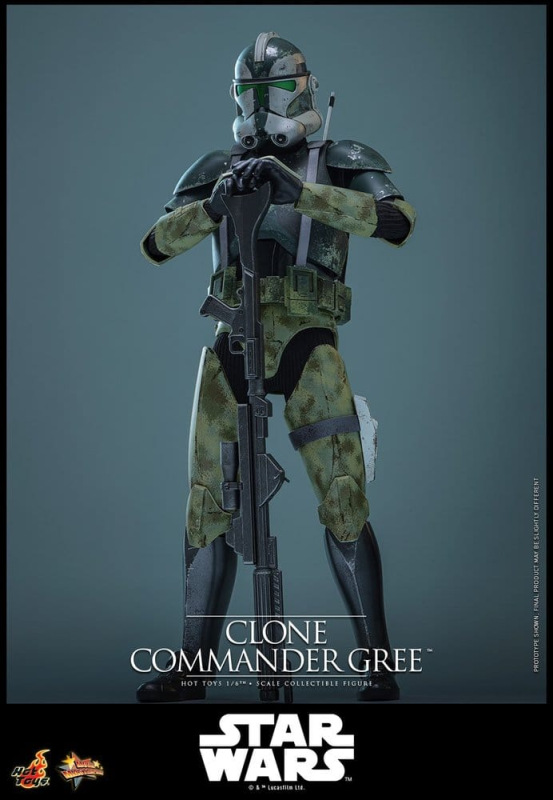 Star Wars Movie Masterpiece Action Figure 1/6 Clone Commander Gree 30 cm 9