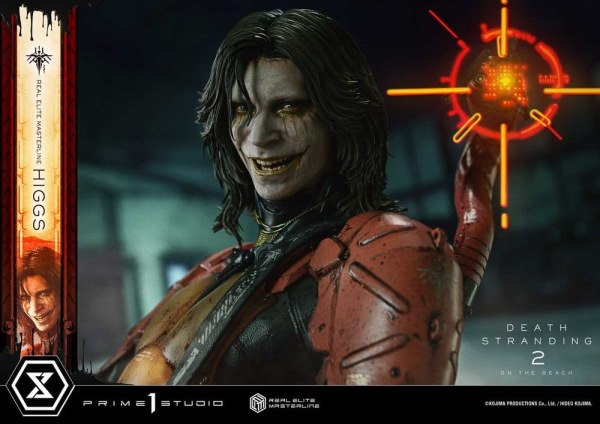 Death Stranding 2: On The Beach Real Elite Masterline Statue 1/3 Higgs Deluxe Version 81 cm 13