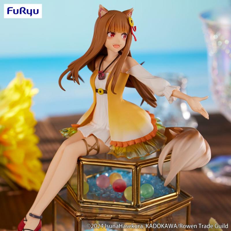 Spice and Wolf Noodle Stopper PVC Statue Holo Sunflower Dress Ver. 17 cm 5