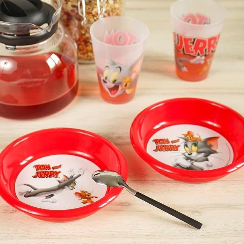 Tom & Jerry Cereal Bowl 4-Pack 300 ml 1