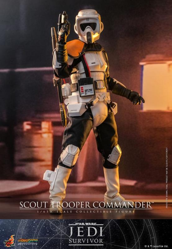 Star Wars: Jedi Survivor Videogame Masterpiece Action Figure 1/6 Scout Trooper Commander 30 cm